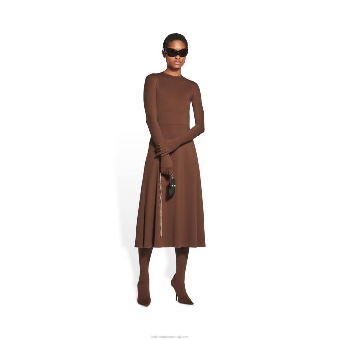 ženska le cagole kartica in držalo za značko z verižico Balenciaga Črna N4DP655