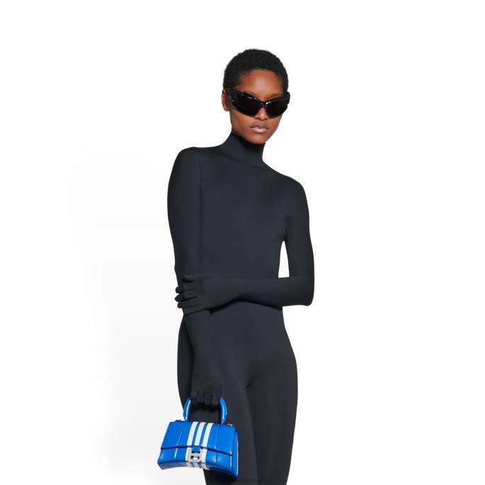 ženska torbica adidas peščena ura xs v škatli Balenciaga modra N4DP362