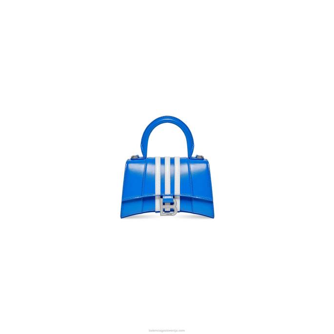 ženska torbica adidas peščena ura xs v škatli Balenciaga modra N4DP362