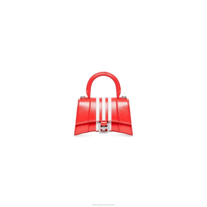 ženska torbica adidas peščena ura xs v škatli Balenciaga rdeča N4DP361