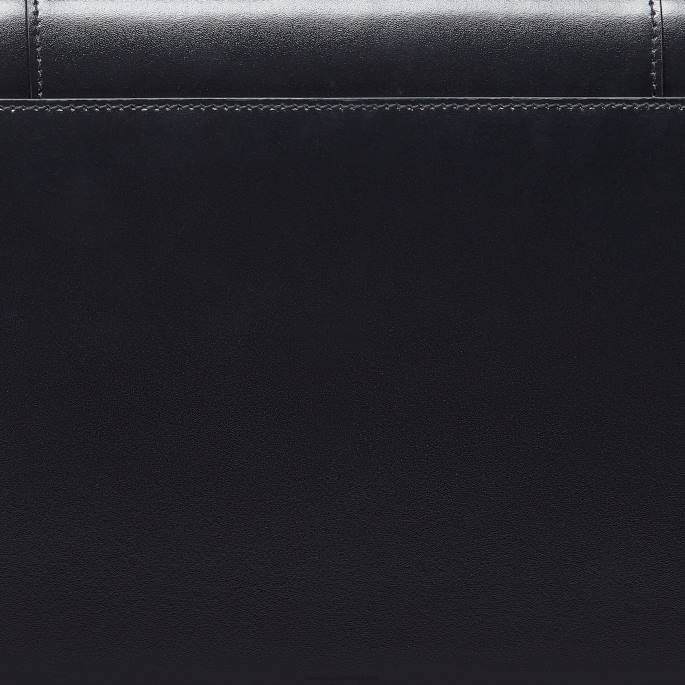 ženska ploščata torbica v obliki peščene ure z zavihkom v škatli Balenciaga Črna N4DP603