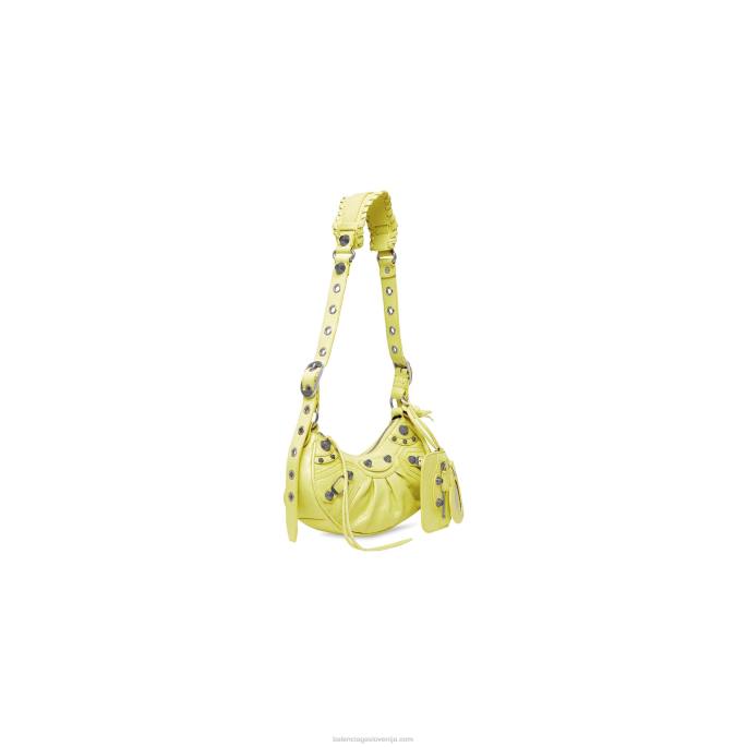 ženska torba za čez ramo le cagole xs Balenciaga apno N4DP335