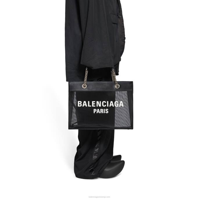 ženska brezcarinska srednje torba Balenciaga Črna N4DP1262