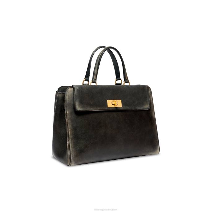 ženska denarna srednja velika torba uporabljen učinek Balenciaga Črna N4DP474