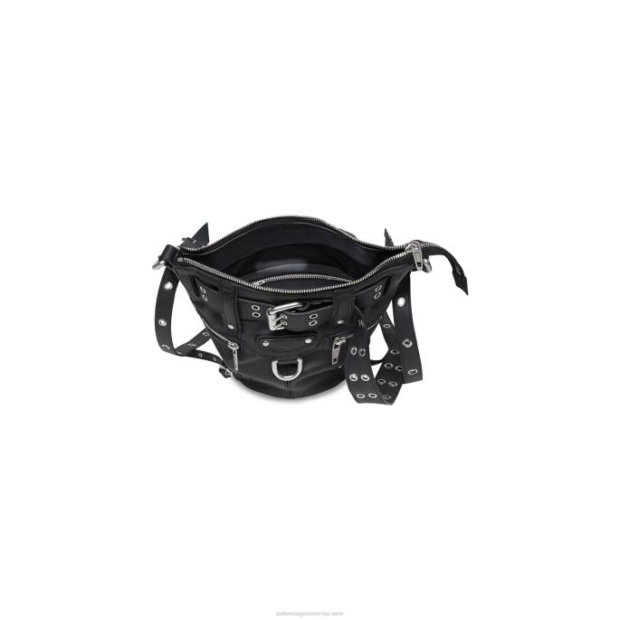 ženska torba emo xs bucket bag Balenciaga Črna N4DP539