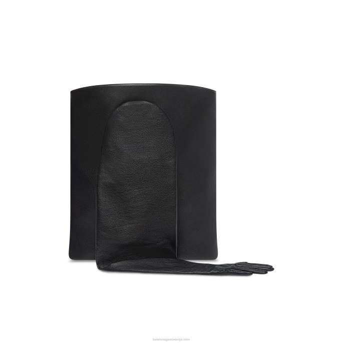 velika ženska torba z rokavicami Balenciaga Črna N4DP431