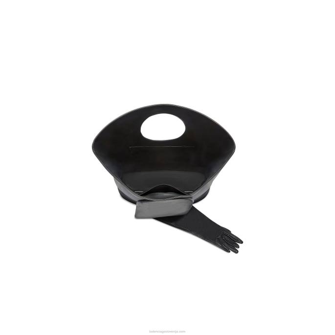 velika ženska torba z rokavicami Balenciaga Črna N4DP431